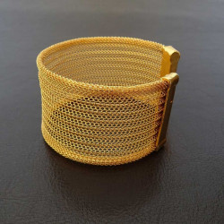 Bracelet Manchette Ottoman en cuivre