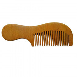 Peigne à cheveux en bois (14 cm)