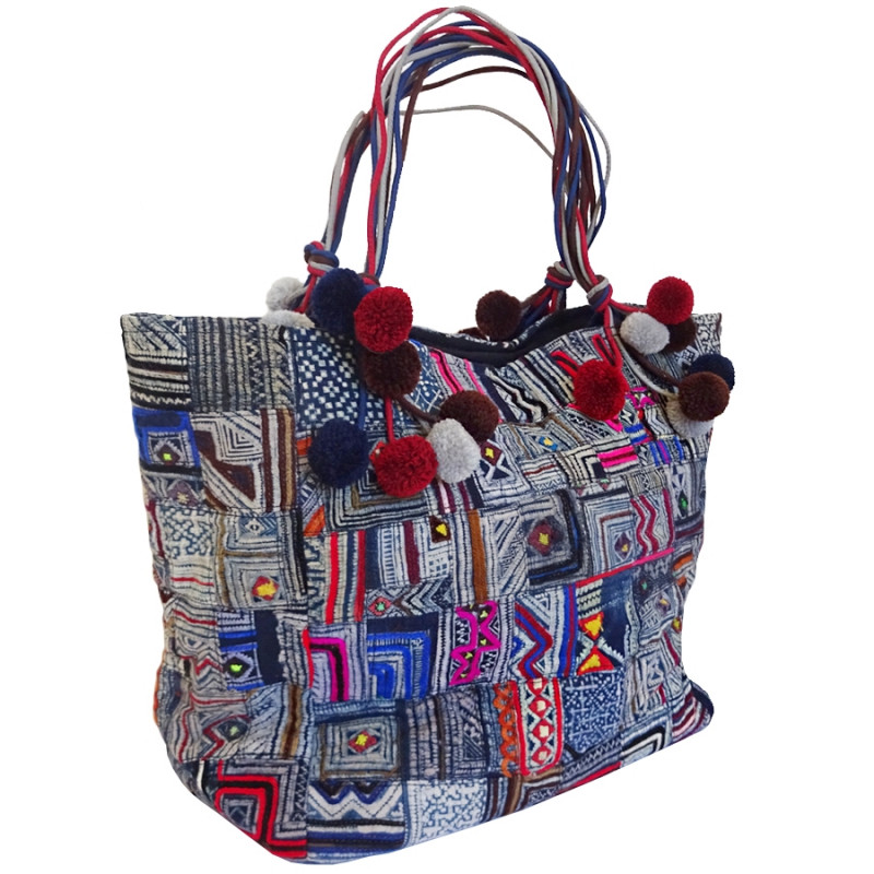Handcraftedbag® Sacs du monde sur Instagram : Sac coloré thailandais  joliment brodé ❤ 30% de la somme sera reversée à une associa…