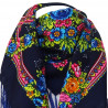 Foulard Gipsy noir à franges