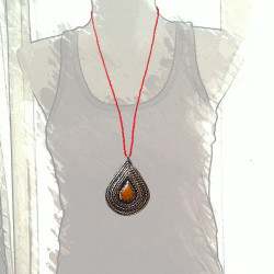 Collier Pendentif Ethnique Kenwa