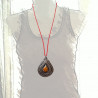 Collier Pendentif Ethnique Kenwa