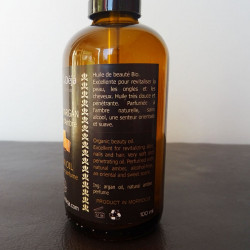 Huile d'Argan BIO à l'Ambre - 100ml