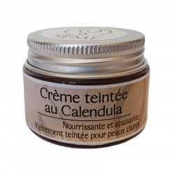 Crème teintée au Calendula - peaux claires