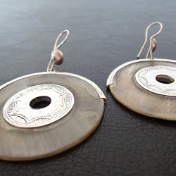 boucles d'oreilles Tamayast en argent