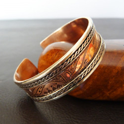 Bracelet Berbère en cuivre