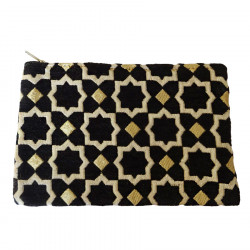 Pochette noire au style Oriental