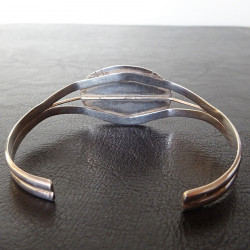 Bracelet en argent massif