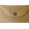 Pochette Marrakech en cuir naturel