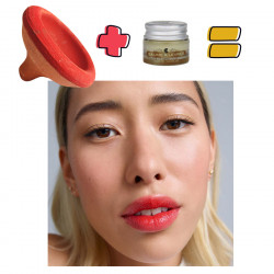 rouge à lèvres Aker Fassi + baume à lèvres