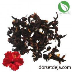 Infusion de Karkadé, Fleurs d'Hibiscus séchées